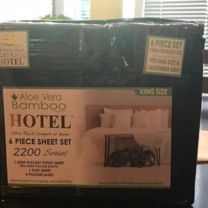 King / California King six-piece sheet set